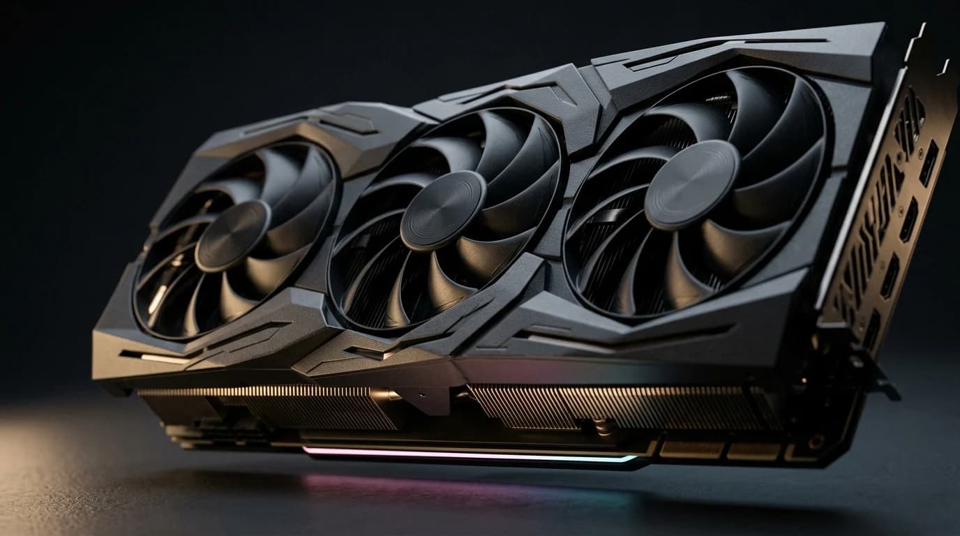 ASUS TUF Gaming Triple-Fan GPU mit RGB-Akzenten