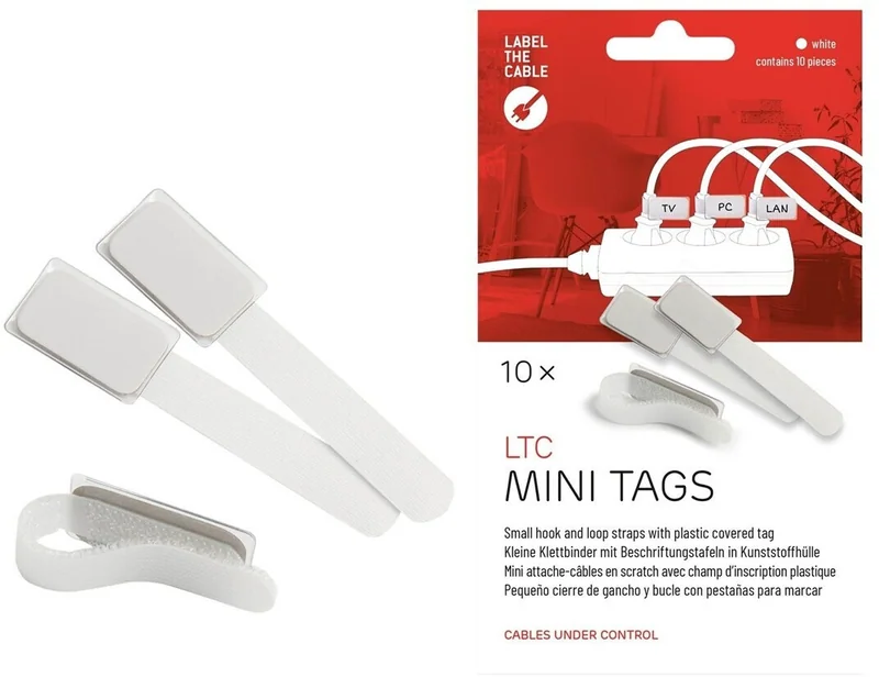 LABEL THE CABLE Klettkabelbinder 50er-Set
