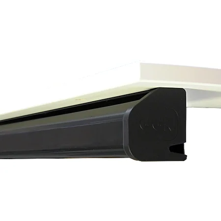 J-Channel Kabelkanal schwarz selbstklebend