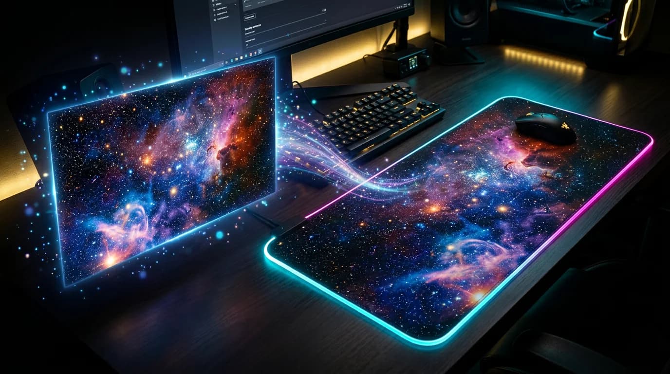 RGB Custom Mauspad — Bild 1