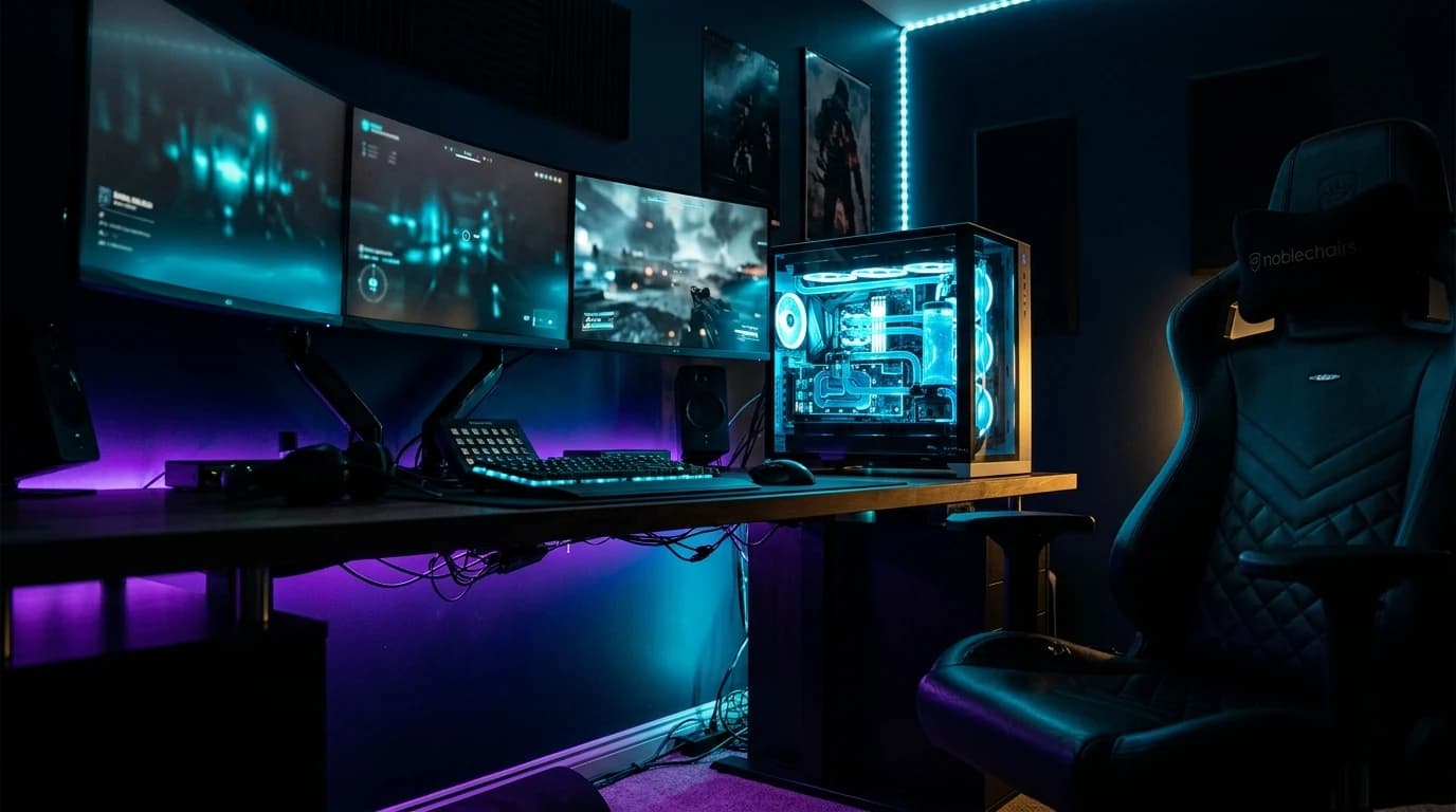 MontanaBlack Gaming Setup
