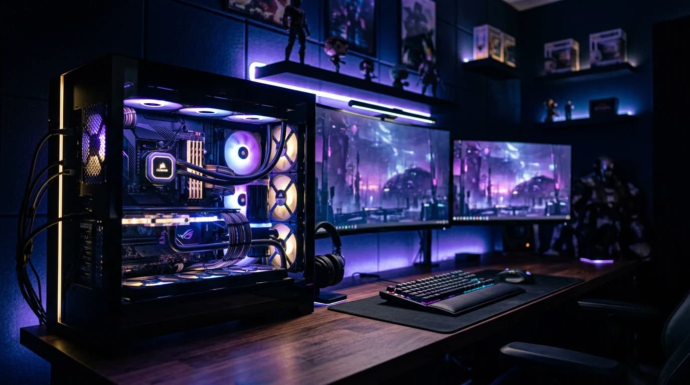 Noway4u_sir Setup: Gaming-PC und Streaming-Hardware