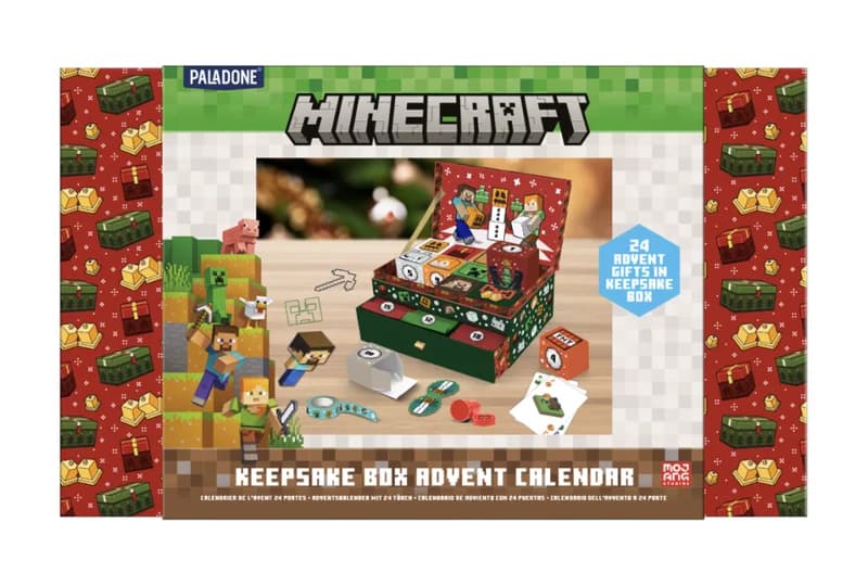Paladone Minecraft Erinnerungsbox Adventskalender