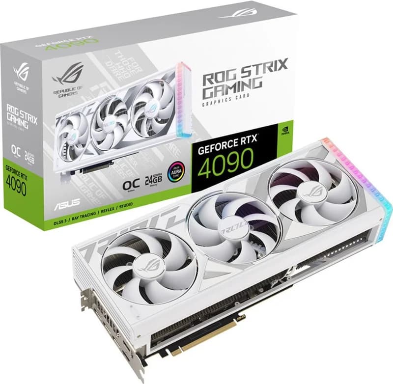 ASUS ROG Strix GeForce RTX 4090 White OC 24GB