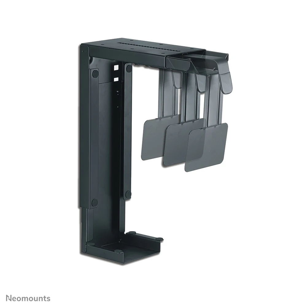 Neomounts CPU-D100BLACK in Schwarz mit verstellbarer Tower-Aufnahme