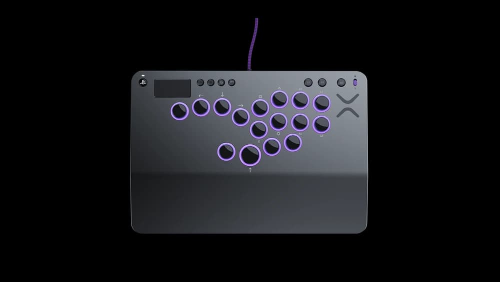Victrix Pro KO in der PlayStation-Version mit All-Button-Layout