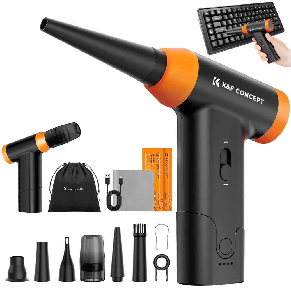 K&F Concept BS200 im Angebot JPSKU.2318-US mit Staubbehälter und Zubehör