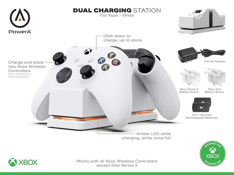 PowerA Dual Charging Station für Xbox
