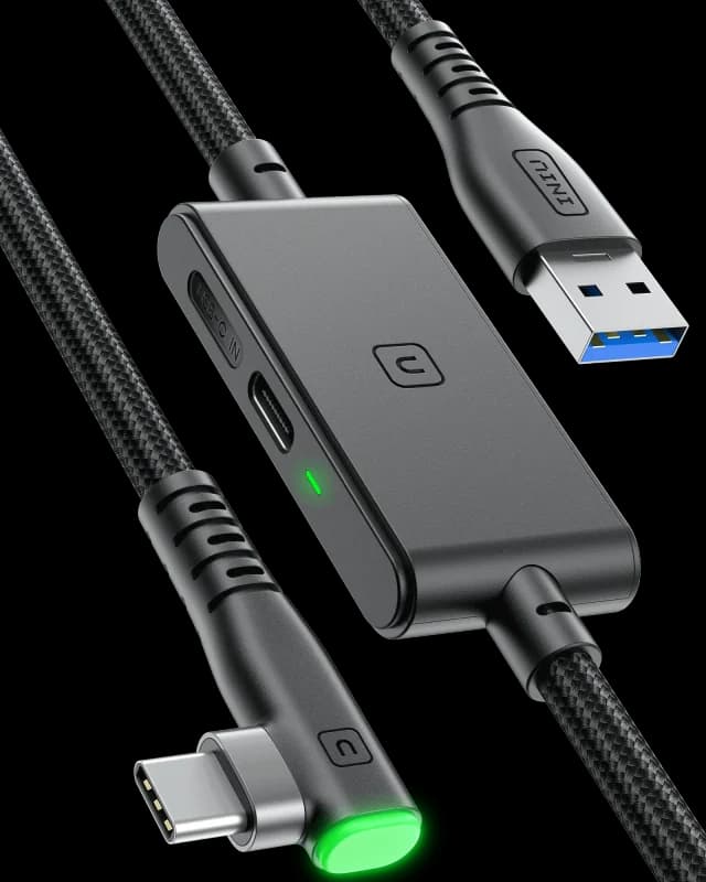 INIU DI401 VR Link Cable mit Ladeport, 5 m