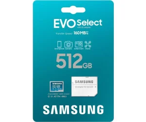 Samsung EVO Select microSD 512GB