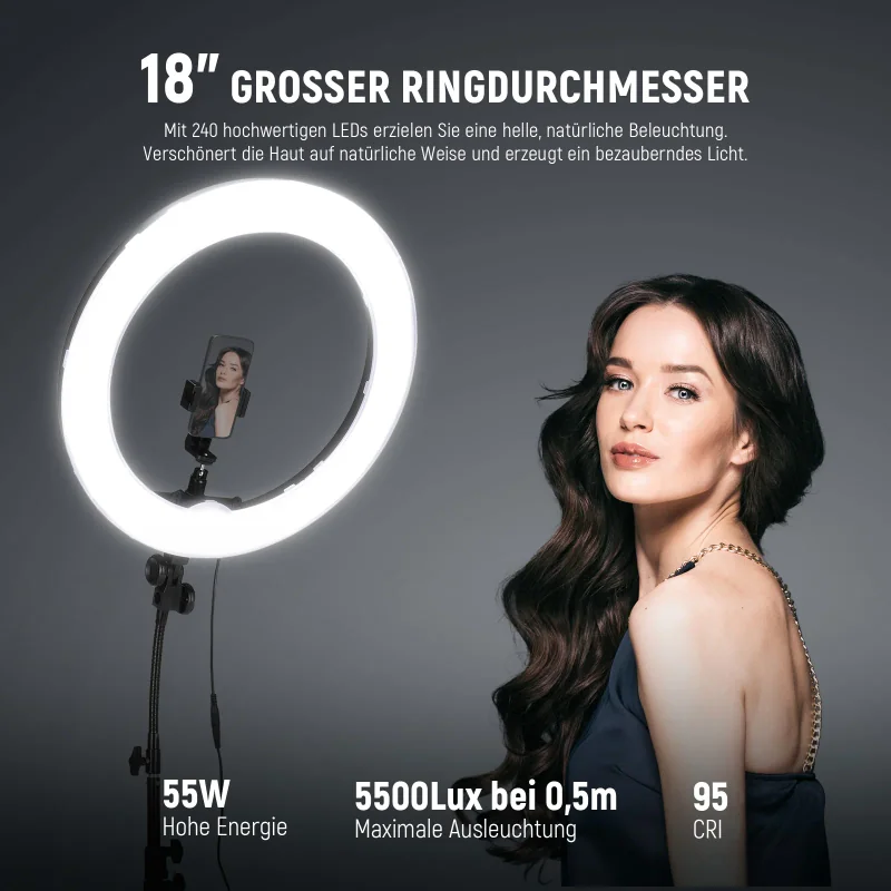 Neewer 18 Zoll Ring Light