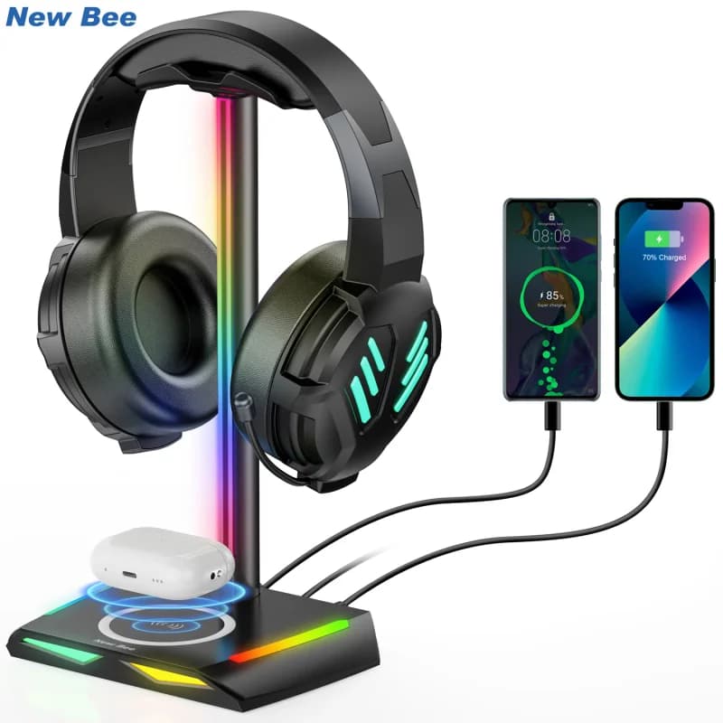 EURPMASK RGB Headset Stand