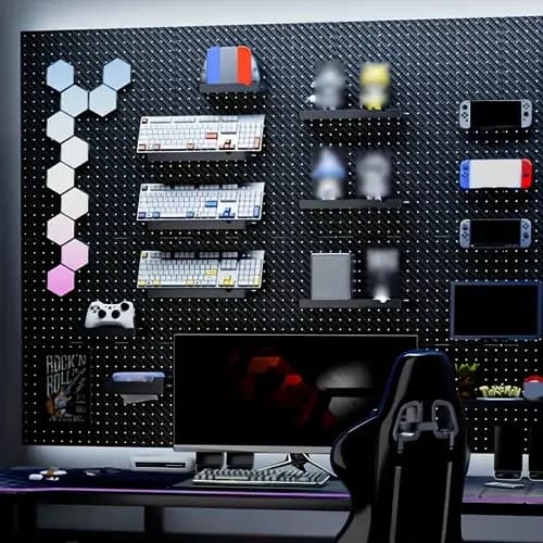 SETUPKING Gaming Wanddeko Panel