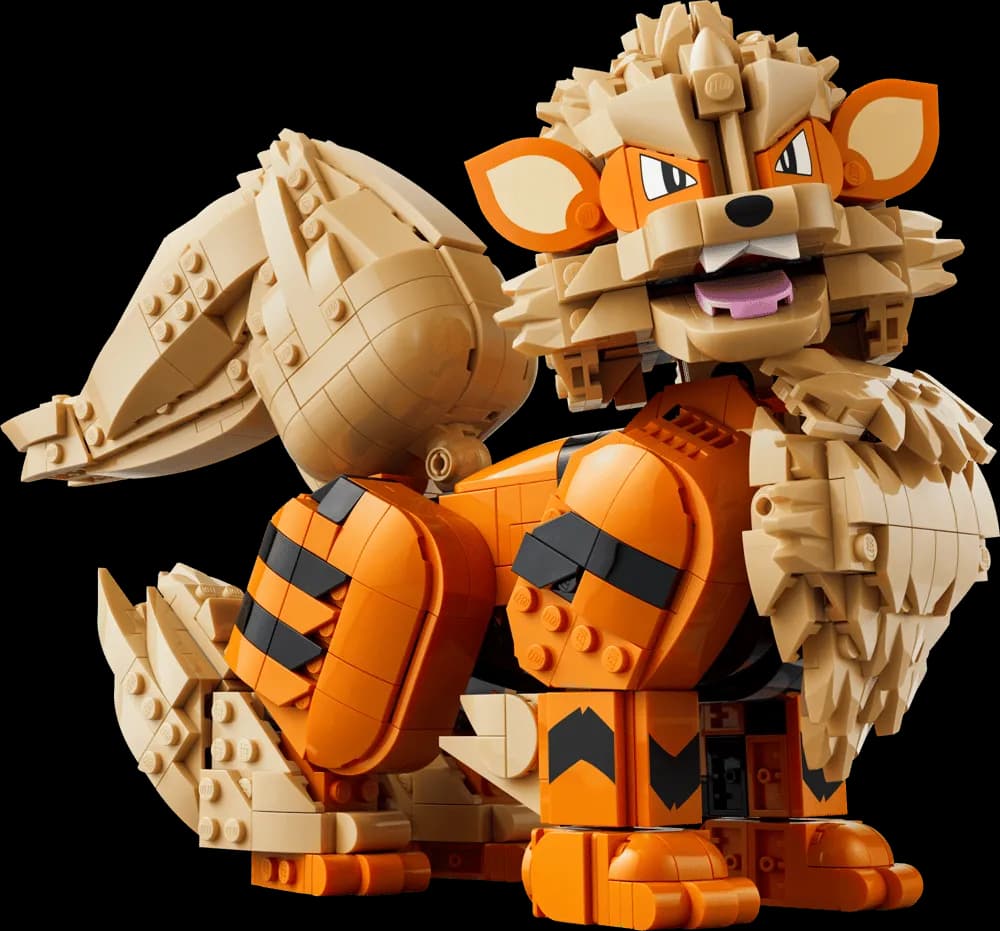 LEGO Pokémon Arkani (72160), aufgebautes Modell, Herstellerbild