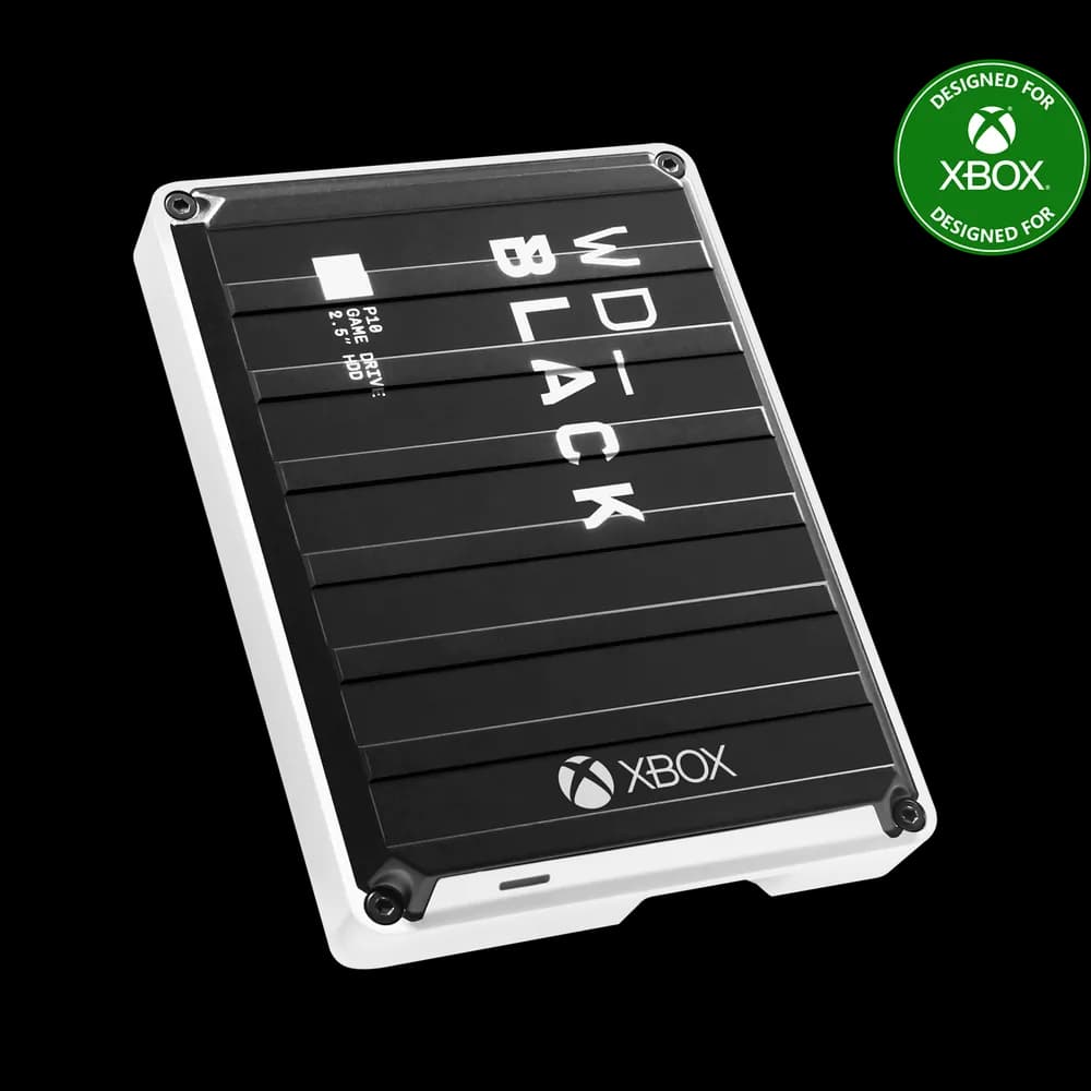 WD_BLACK P10 Game Drive for Xbox, mobile Festplatte mit Xbox-Logo, Kapazität nicht abgebildet