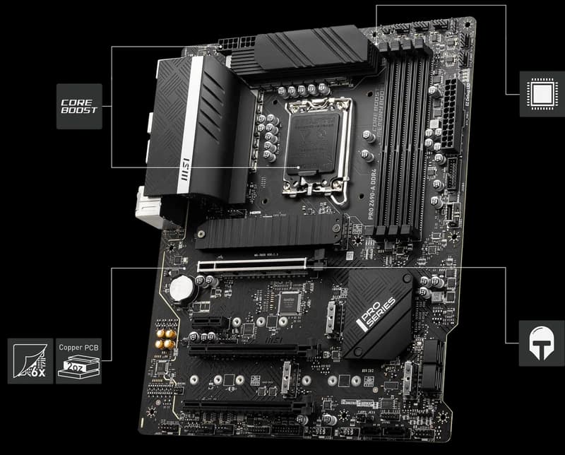 MSI PRO Z690-A DDR4