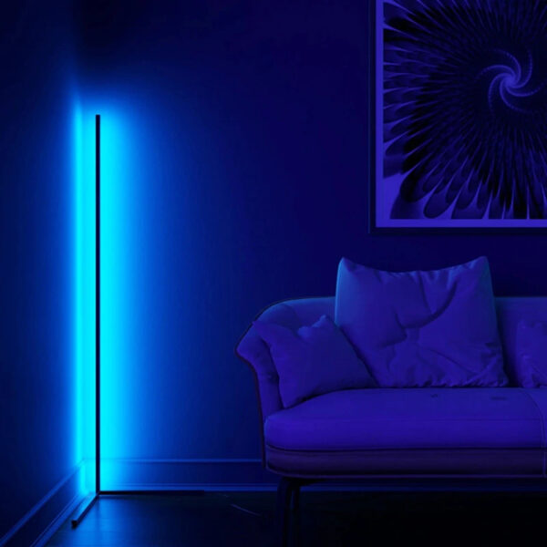 Moderne LED Eck Boden Lampe – Bild 5