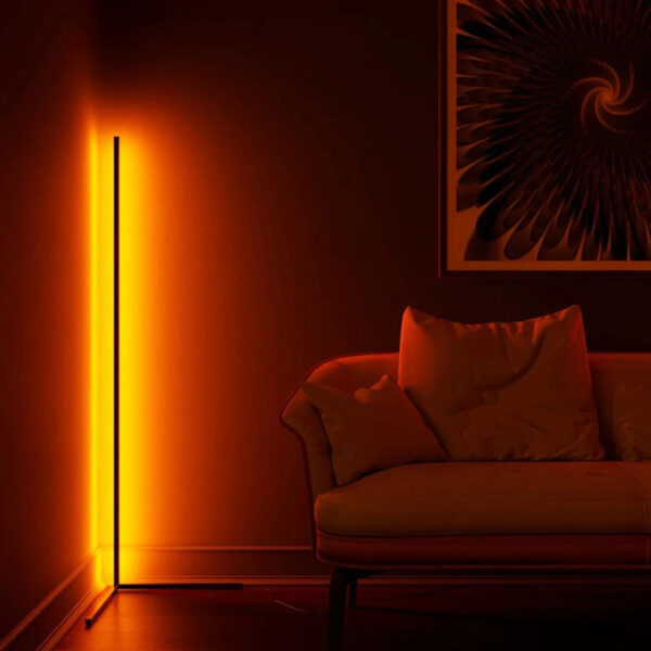 Moderne LED Eck Boden Lampe – Bild 4
