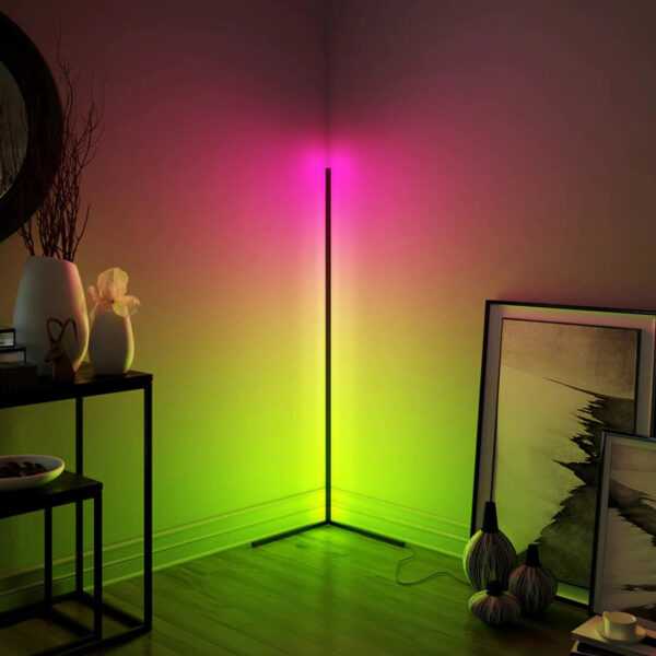 Moderne LED Eck Boden Lampe